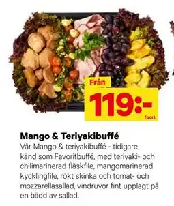 City Gross Mango & Teriyakibuffé erbjuda