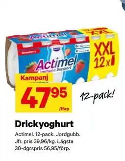 City Gross Drickyoghurt erbjuda