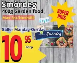 Supergrossen Smördeg erbjuda