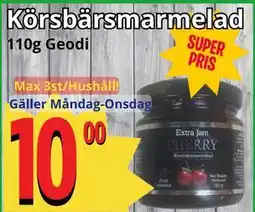 Supergrossen Körsbärsmarmelad erbjuda