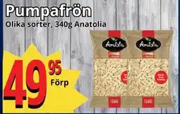 Supergrossen Pumpafrön erbjuda