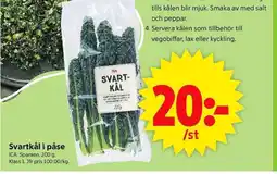 ICA Supermarket ICA Svartkål i påse erbjuda