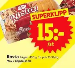 ICA Supermarket Pågen Rosta erbjuda