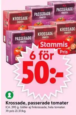ICA Supermarket ICA Krossade, passerade tomater erbjuda