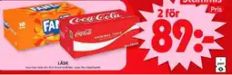 ICA Maxi Coca-Cola, Fanta Läsk erbjuda