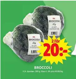 ICA Maxi ICA Broccoli erbjuda