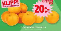 ICA Maxi Clementiner clemenvilla erbjuda