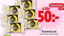 ICA Maxi ICA Asia Äggnudlar erbjuda