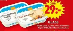 ICA Maxi Triumf Glass erbjuda