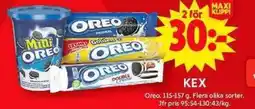 ICA Maxi Kex Oreo erbjuda