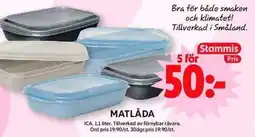 ICA Maxi Matlåda erbjuda