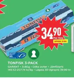 Willys GARANT Tonfisk erbjuda