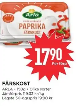 Willys ARLA Färskost erbjuda