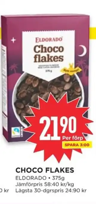Willys ELDORADO Choco flakes erbjuda