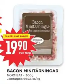 Willys NORMEAT Bacon minitärningar erbjuda