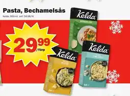 Pekås Kelda Pasta, Bechamelsås erbjuda