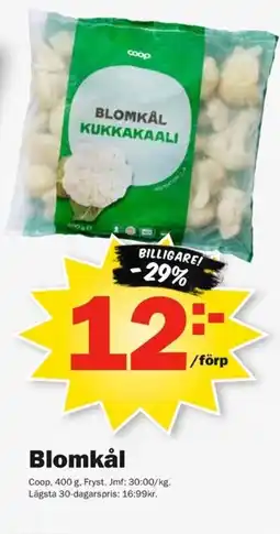 Pekås Coop Blomkål erbjuda