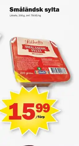 Pekås Lithells Småländsk sylta erbjuda