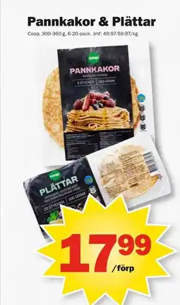 Pekås Coop Pannkakor & Plättar erbjuda
