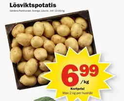 Pekås Lösviktspotatis erbjuda
