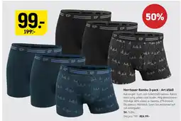 Engelsons Herrboxer Bambu 3-pack - Art 6560 erbjuda