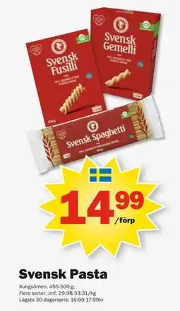 Pekås Svensk Pasta erbjuda