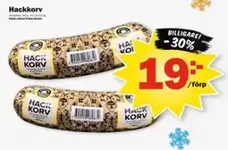 Pekås Hackkorv erbjuda