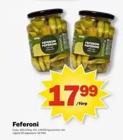 Pekås Feferoni erbjuda
