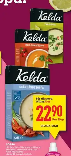 Willys SOPPA, Medlemspris erbjuda