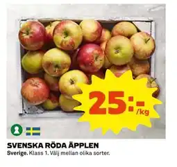 Coop Daglivs SVENSKA RÖDA ÄPPLEN erbjuda