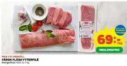 Coop Daglivs FÄRSK FLÄSKYTTERFILÉ, Medlemspris erbjuda