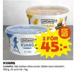 Coop Daglivs KVARG erbjuda