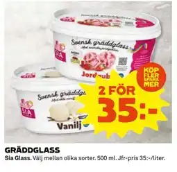 Coop Daglivs GRÄDDGLASS erbjuda