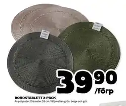 Coop Daglivs BORDSTABLETT 2-PACK erbjuda