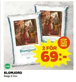 Coop Daglivs BLOMJORD erbjuda