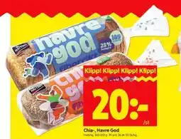 ICA Kvantum Chia-, Havre God erbjuda