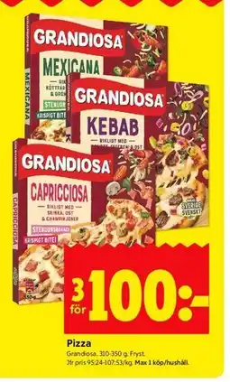 ICA Kvantum Pizza erbjuda