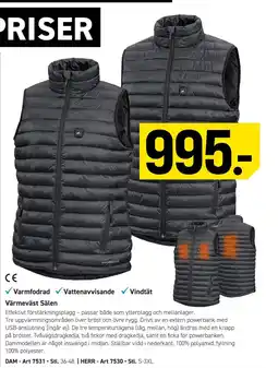 Engelsons Värmeväst Sälen erbjuda