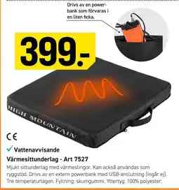 Engelsons Värmesittunderlag - Art 7527 erbjuda