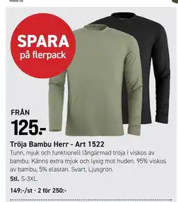 Engelsons Tröja Bambu Herr - Art 1522 erbjuda