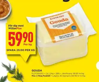 Willys Gouda erbjuda