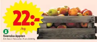 ICA Supermarket Svenska Äpplen erbjuda