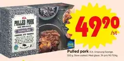 ICA Supermarket PULLED PORK erbjuda