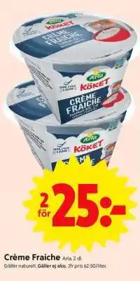 ICA Supermarket CRÈME FRAICHE erbjuda