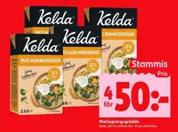 ICA Supermarket Kelda Matlagningsgrädde erbjuda