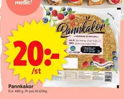 ICA Supermarket Pannkakor erbjuda