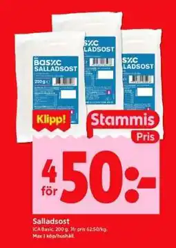 ICA Supermarket Salladsost erbjuda