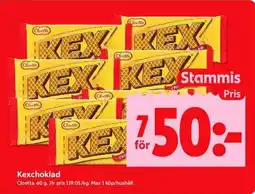 ICA Supermarket Kexchoklad erbjuda