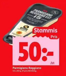 ICA Supermarket Parmigiano Reggiano erbjuda