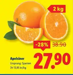 Lidl Apelsiner erbjuda